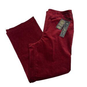 DG2 by Diane Gilman Stretch Velvet Pull-On Trouser Women's Size 18W